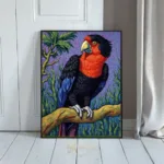 BRD parrot painting on branch 268