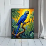 BRD parrot perched on branch 3 280