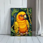 BRD parrot perched on branch 5 282