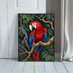 BRD parrot perched tree 289