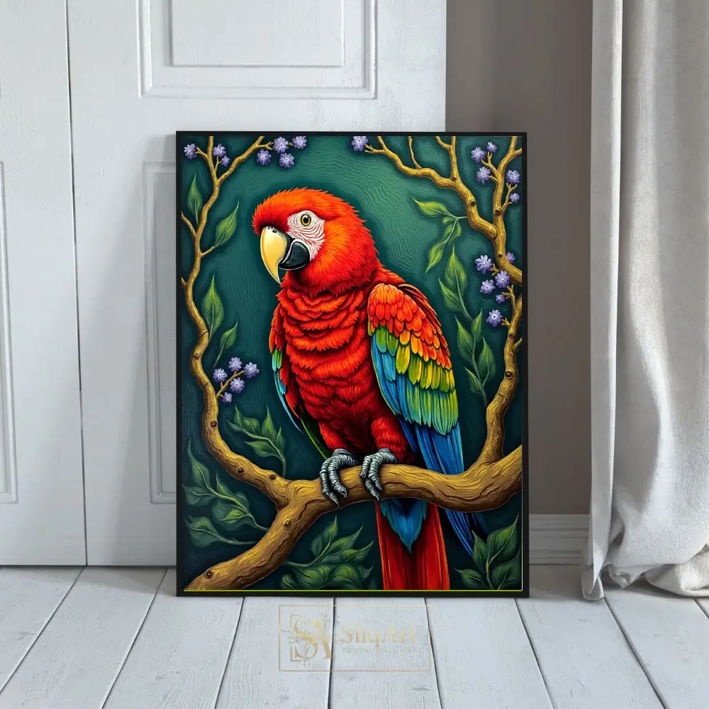 BRD-parrot-portrait-2-295-01 BRD parrot portrait 2 295