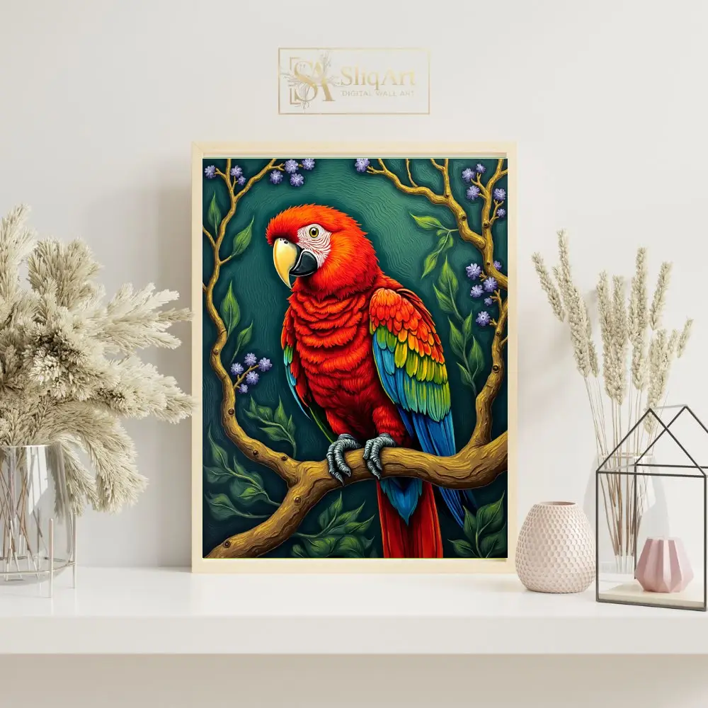 BRD-parrot-portrait-2-295-07 BRD parrot portrait 2 295