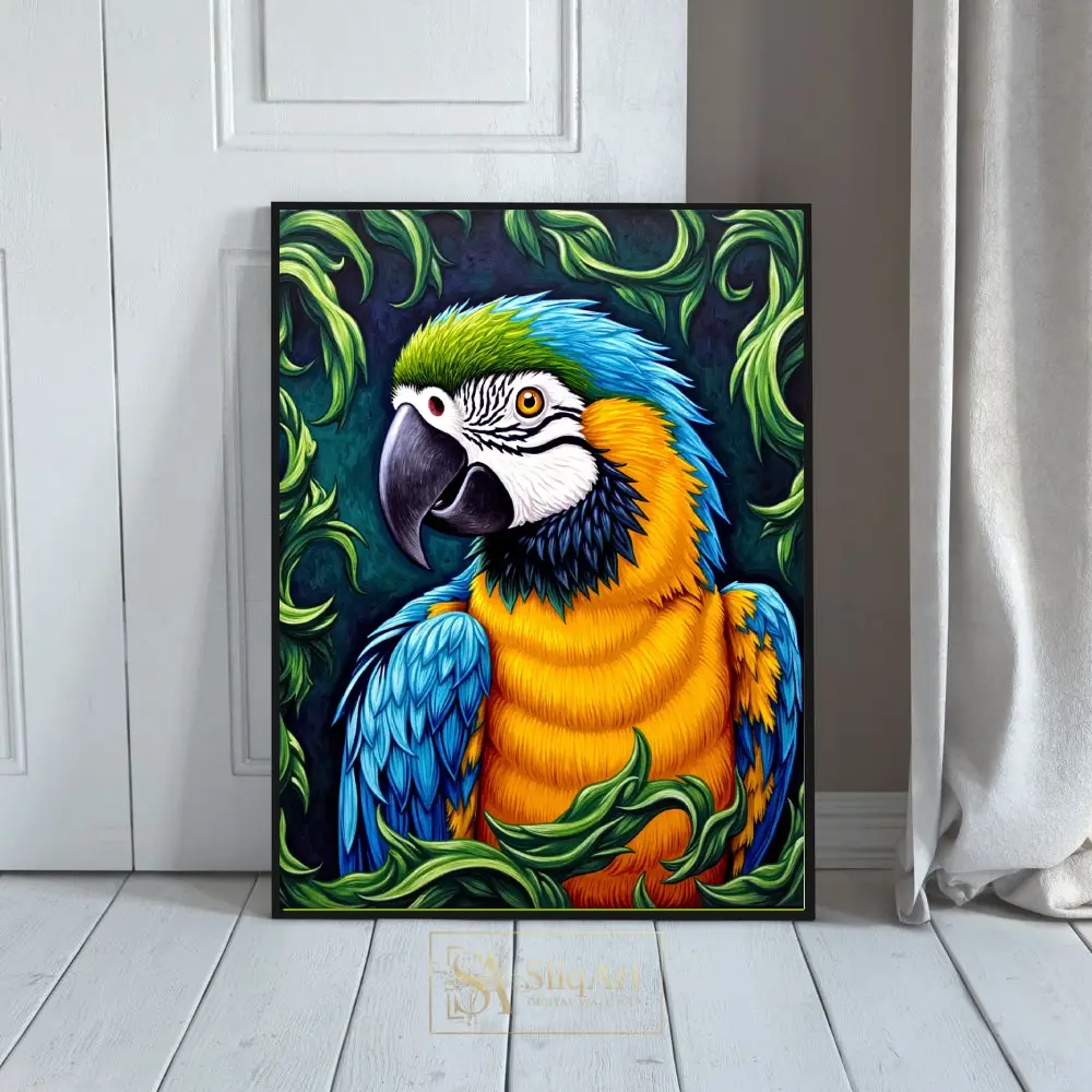 BRD-parrot-portrait-3-296-01 BRD parrot portrait 3 296