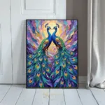 BRD peacock duo vibrant colors 309