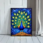 BRD peacock in a field 312