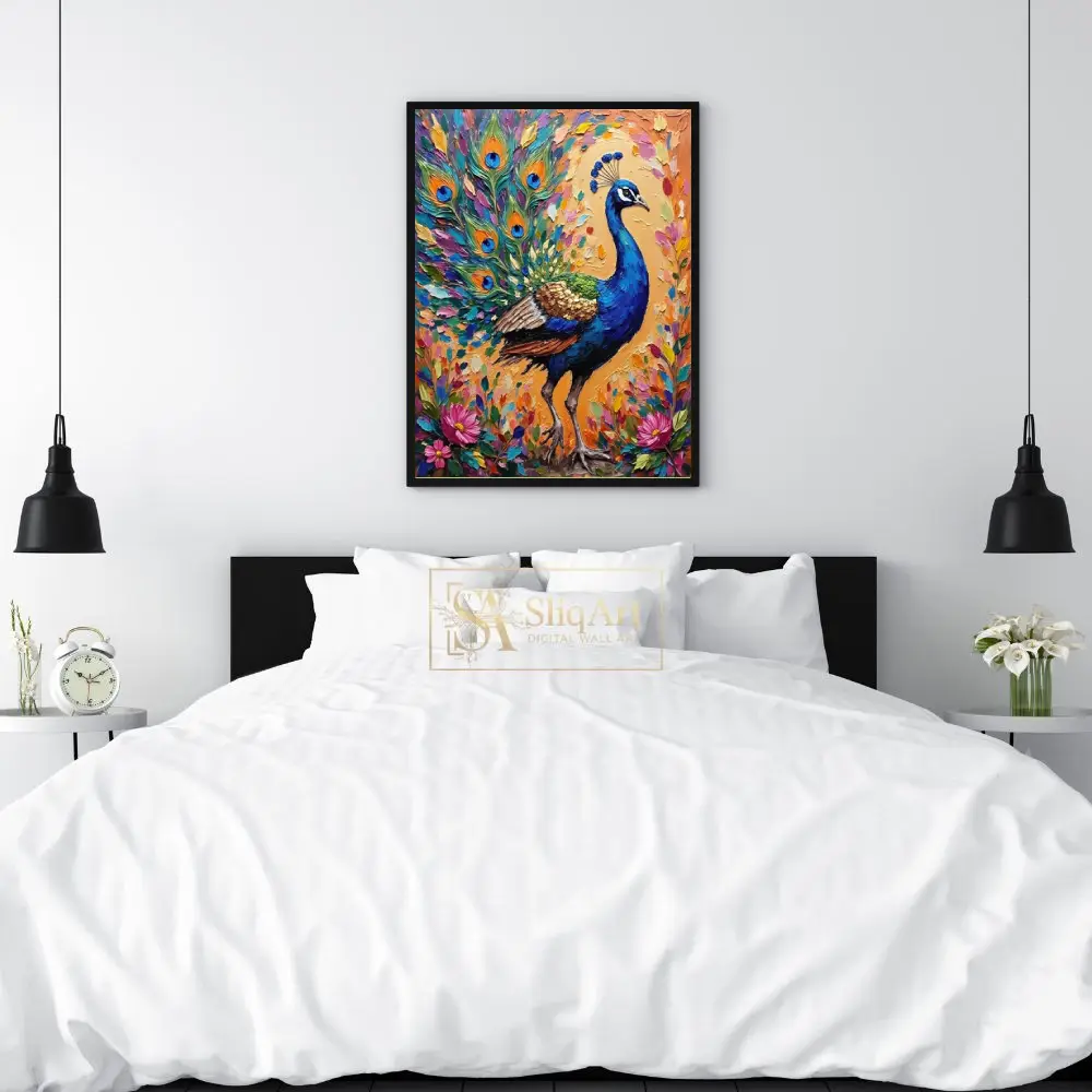 BRD-peacock-painted-in-art-style-319-02 BRD peacock painted in art style 319