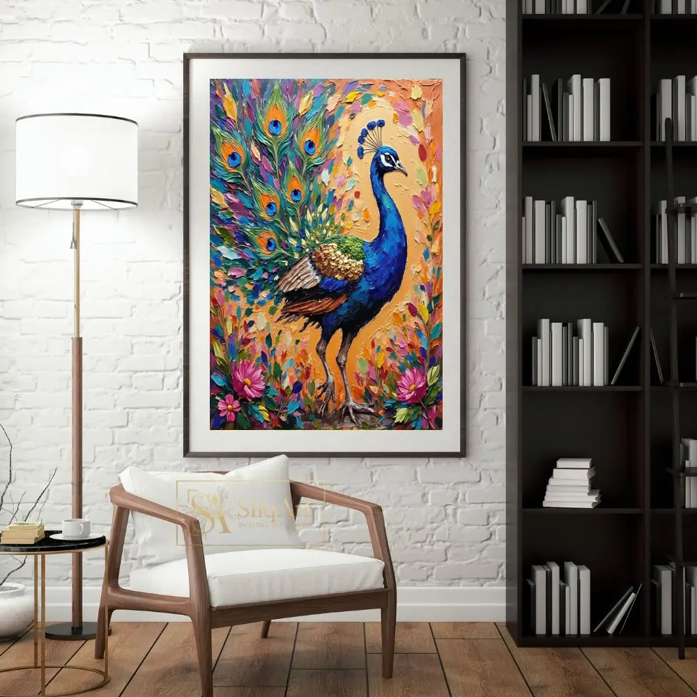 BRD-peacock-painted-in-art-style-319-04 BRD peacock painted in art style 319