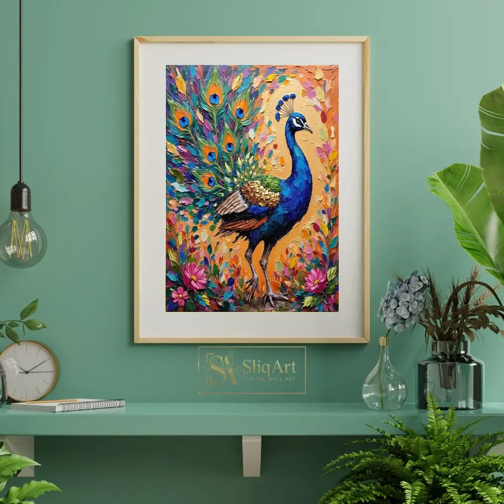 BRD-peacock-painted-in-art-style-319-06 BRD peacock painted in art style 319