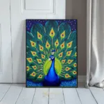 BRD peacock peaceful artwork 320