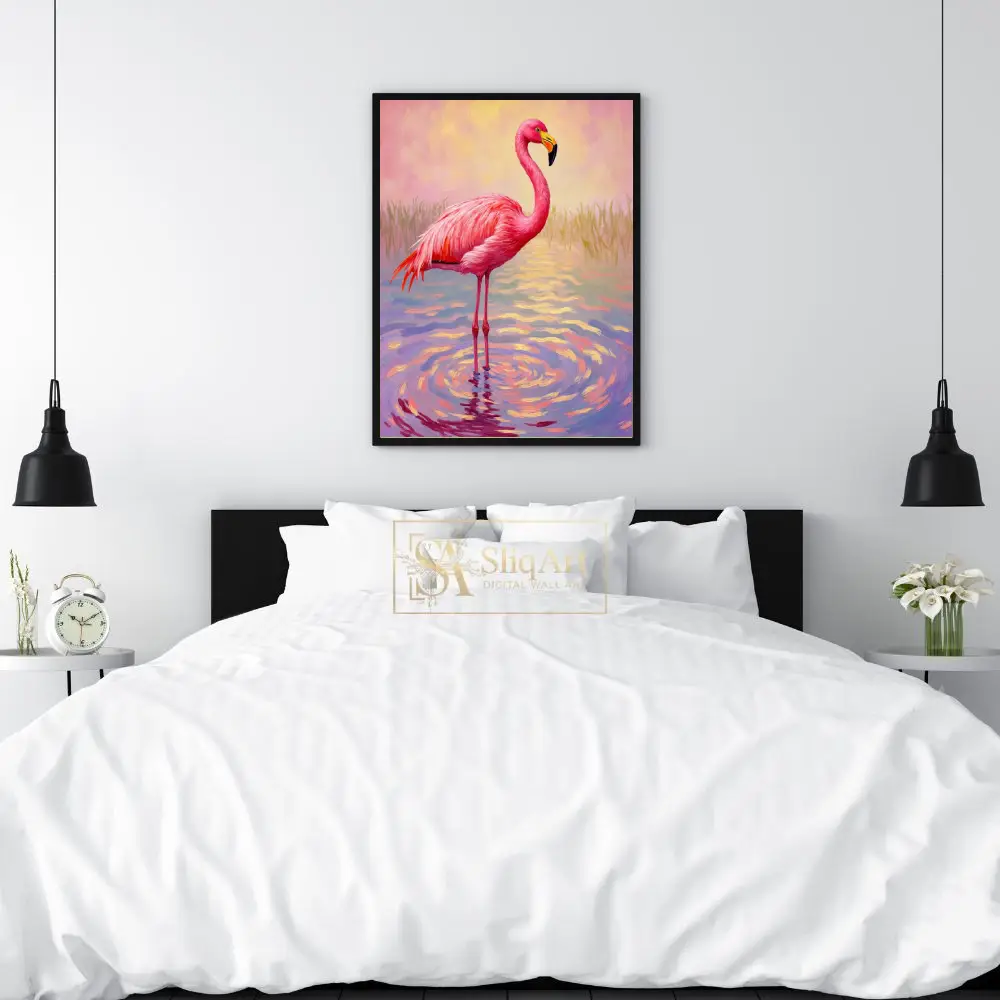 BRD-pink-flamingo-in-wetland-333-02 BRD pink flamingo in wetland 333