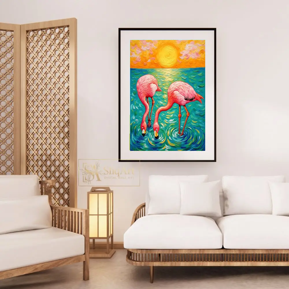 BRD-pink-flamingos-sunset-334-03 BRD pink flamingos sunset 334