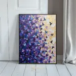 BRD purple butterfly mosaic 337