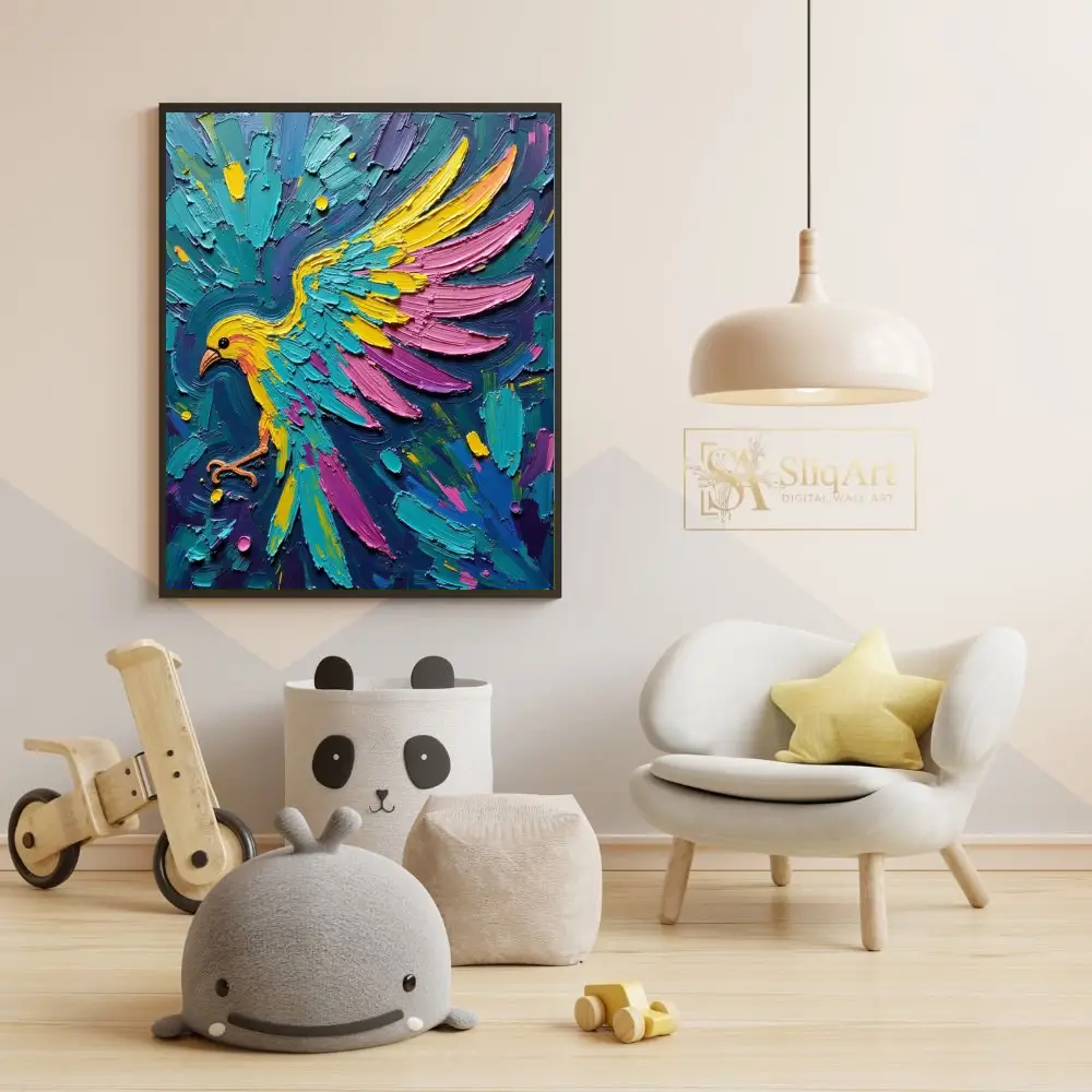 BRD-rainbow-parrot-art-341-05 BRD rainbow parrot art 341