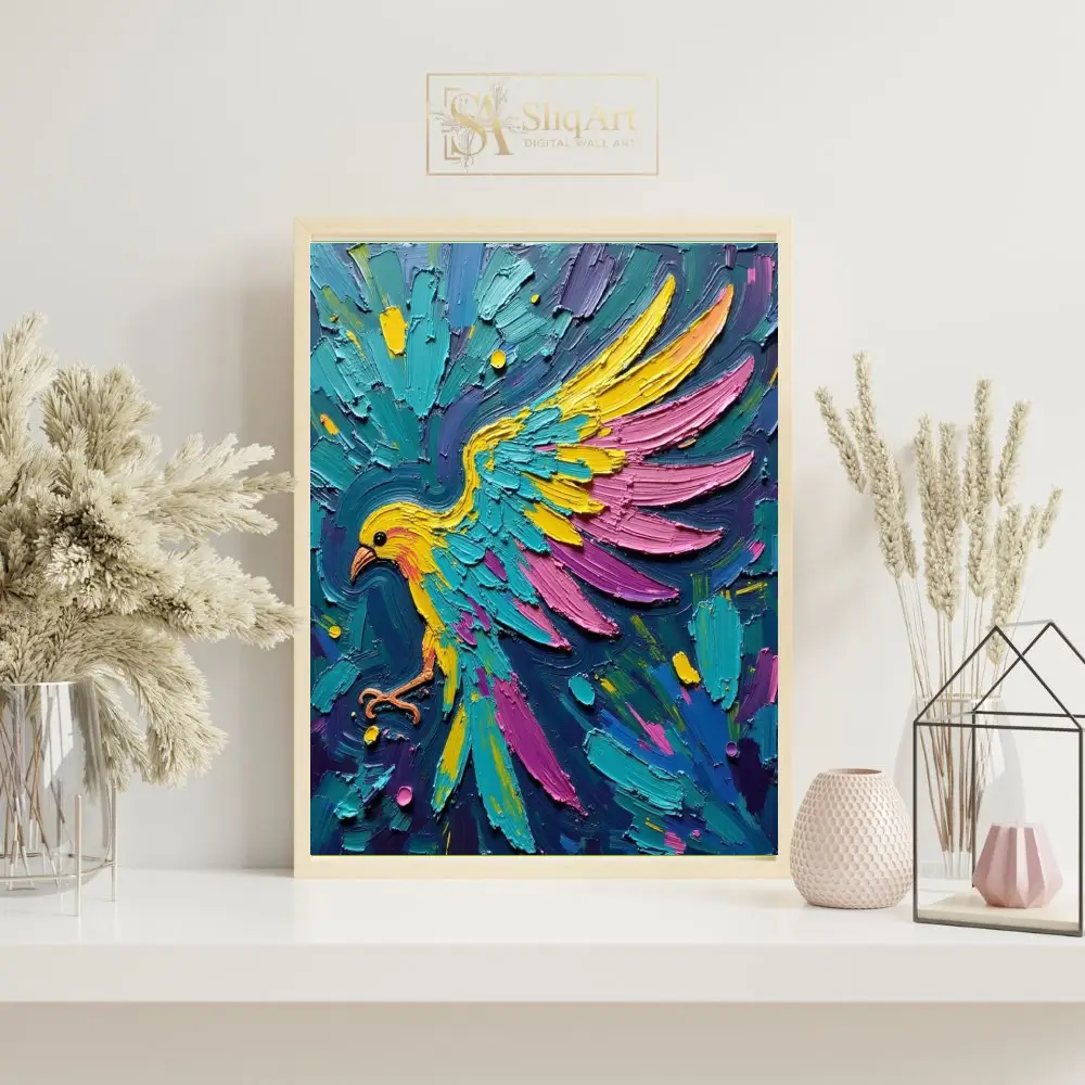 BRD-rainbow-parrot-art-341-07 BRD rainbow parrot art 341