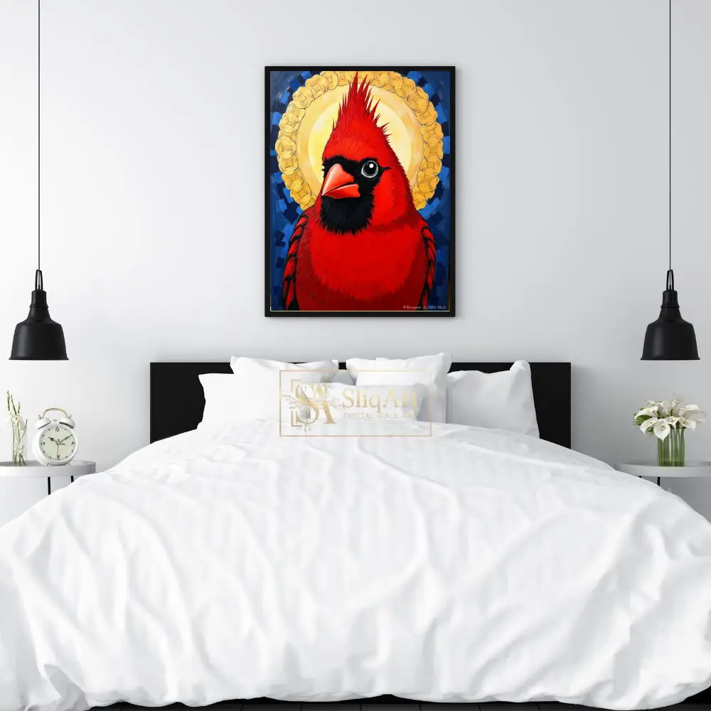 BRD-red-cardinal-art-print-343-02 BRD red cardinal art print 343
