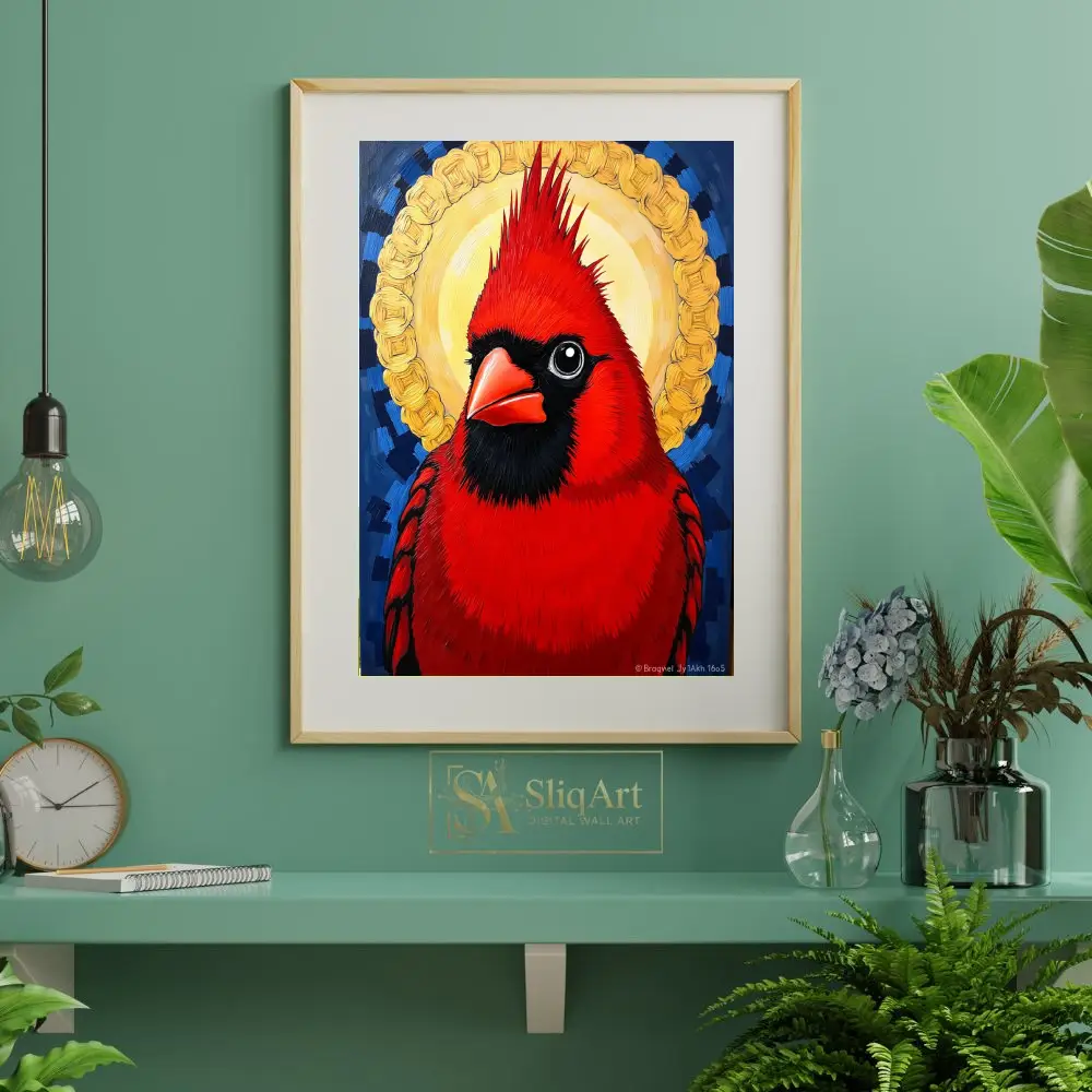 BRD-red-cardinal-art-print-343-06 BRD red cardinal art print 343