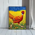 BRD rooster in field 348