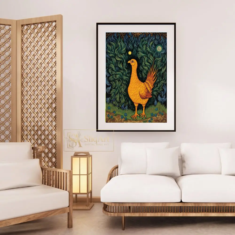 BRD-rooster-in-forest-349-03 BRD rooster in forest 349