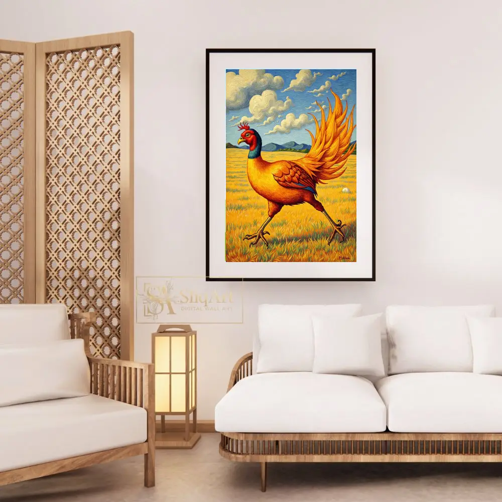 BRD-rooster-running-in-field-351-03 BRD rooster running in field 351