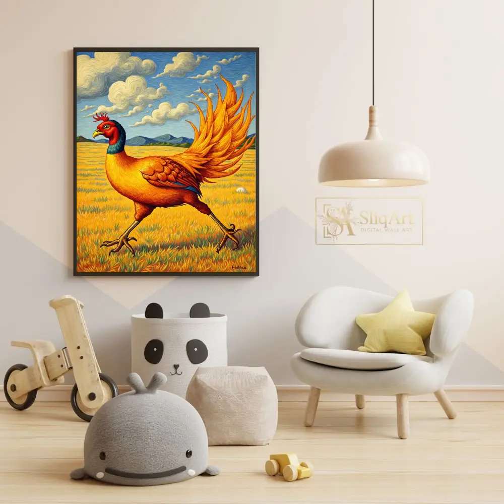 BRD-rooster-running-in-field-351-05 BRD rooster running in field 351