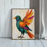 BRD with colorful wing 045