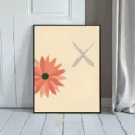 FLO abstract flower crosses 002