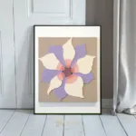 FLO art abstract flower 006