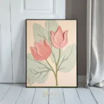 FLO artwork on wall 010