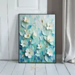 FLO beautiful blue flower background 016