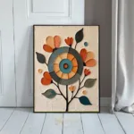 FLO colorful flower art 041