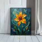 FLO colorful flower painting 1 050