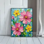 FLO colorful flower painting 5 054