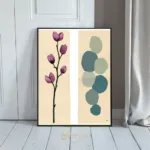 FLO colorful flower poster 055