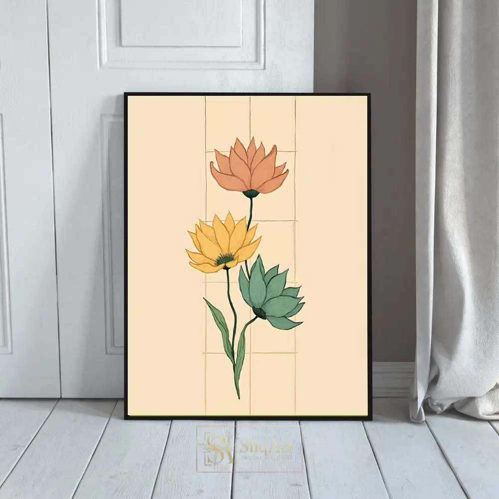 Cute Bunny in Lavender Field Canvas Art | Dreamy Animal Wall Decor