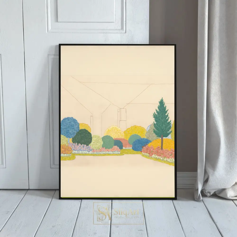 Ethereal Black Panther Floral Impasto Oil Painting Wall Art