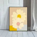 FLO daisy flower art 074