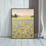 FLO field of blue flowers 077