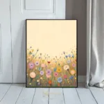 FLO field of flowers poster 080
