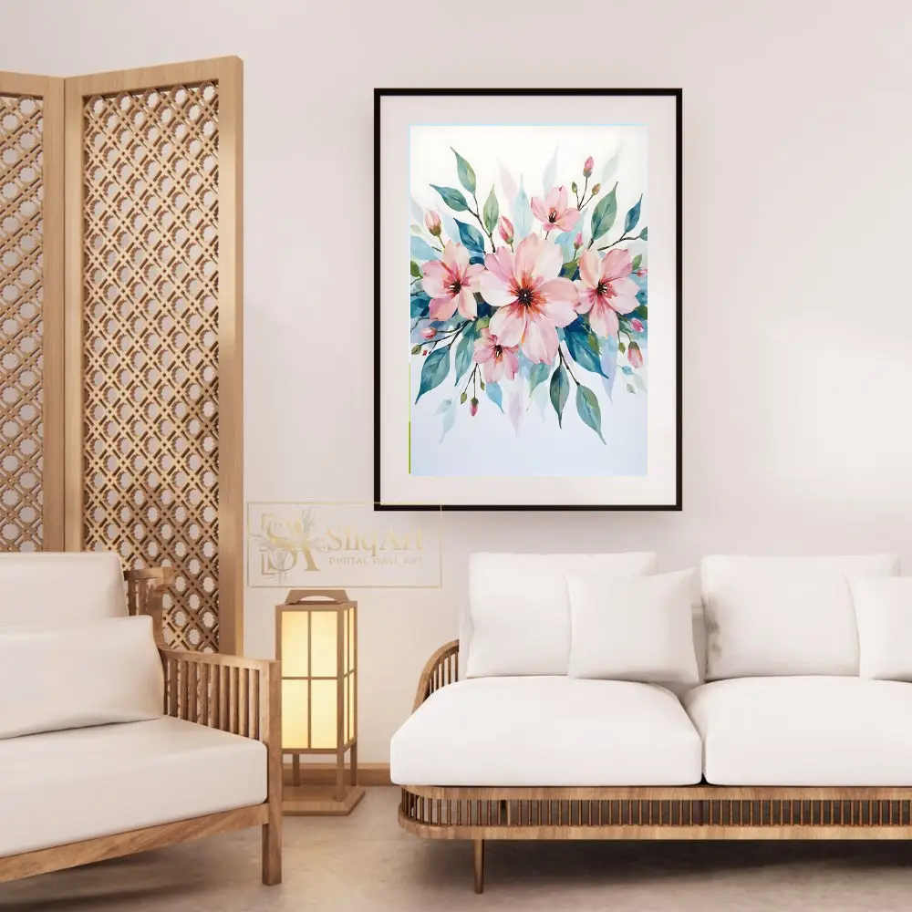 FLO-flower-bouquet-on-canvas-112-03 FLO flower bouquet on canvas 112