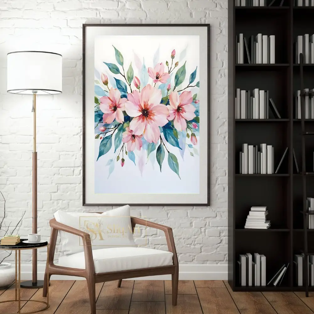 FLO-flower-bouquet-on-canvas-112-04 FLO flower bouquet on canvas 112