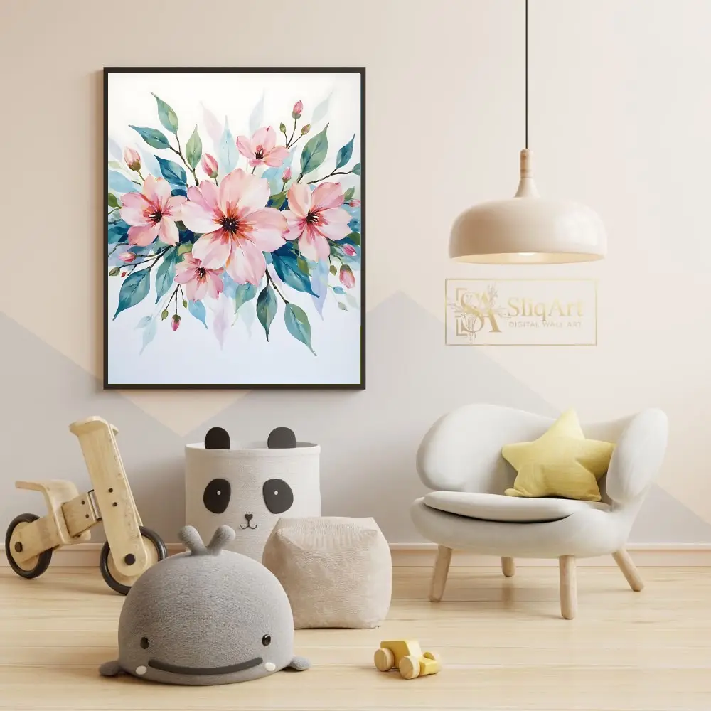 FLO-flower-bouquet-on-canvas-112-05 FLO flower bouquet on canvas 112