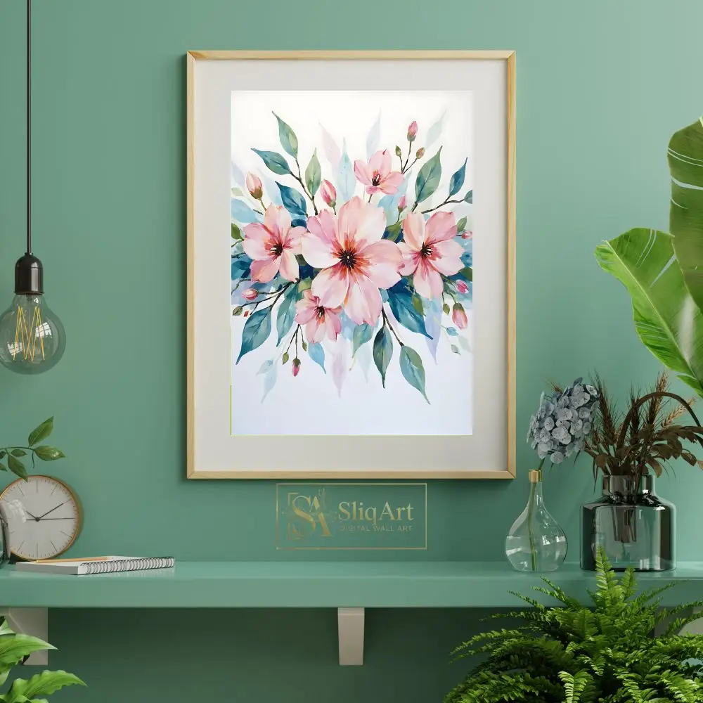 FLO-flower-bouquet-on-canvas-112-06 FLO flower bouquet on canvas 112