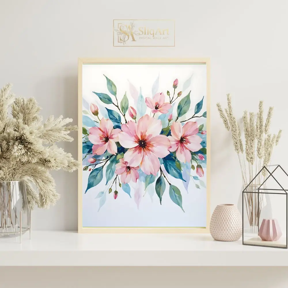 FLO-flower-bouquet-on-canvas-112-07 FLO flower bouquet on canvas 112