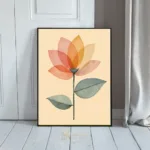 FLO leafy flower illustration 151