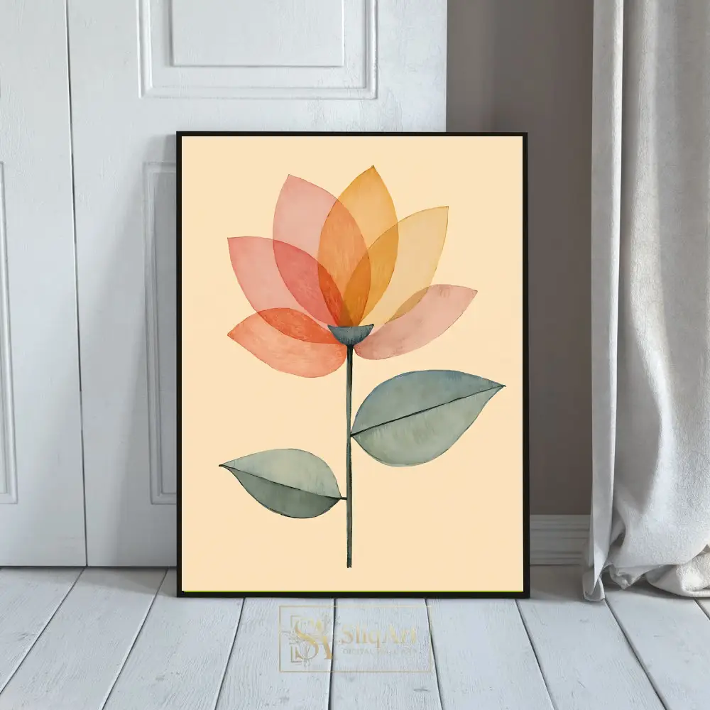 FLO-leafy-flower-illustration-151-01 FLO leafy flower illustration 151