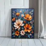 FLO orange flower cluster 165