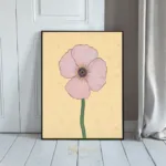 FLO pink flower stem 176