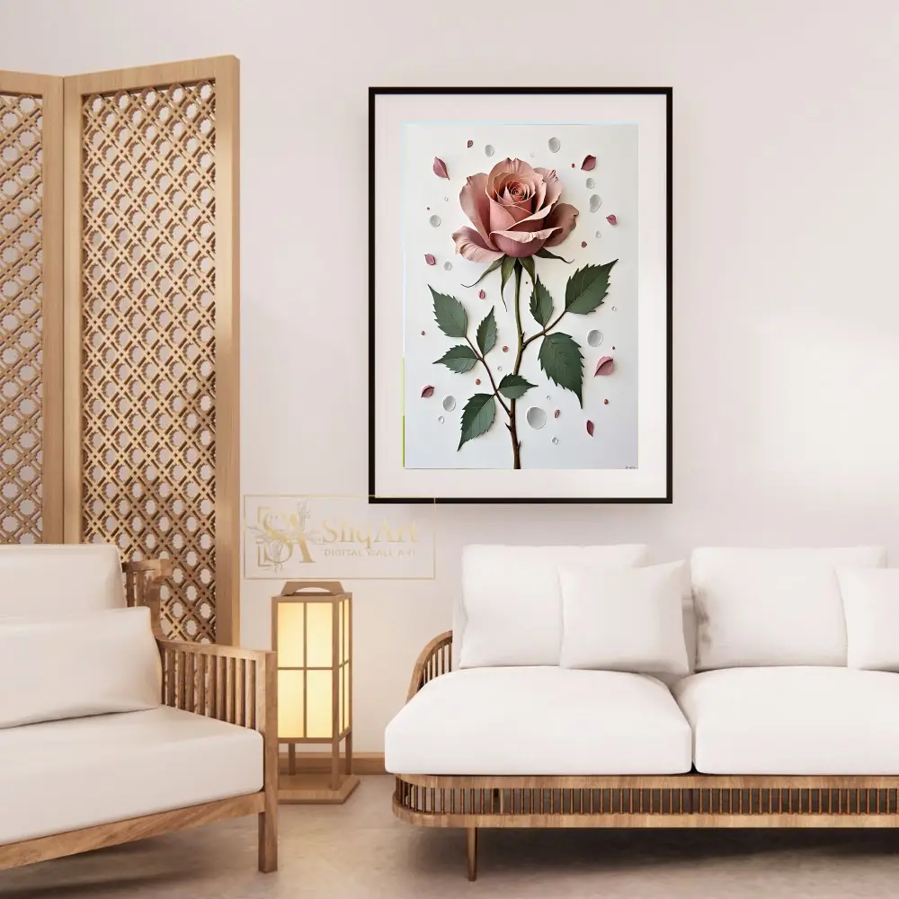 FLO-pink-rose-and-leaves-181-03 FLO pink rose and leaves 181