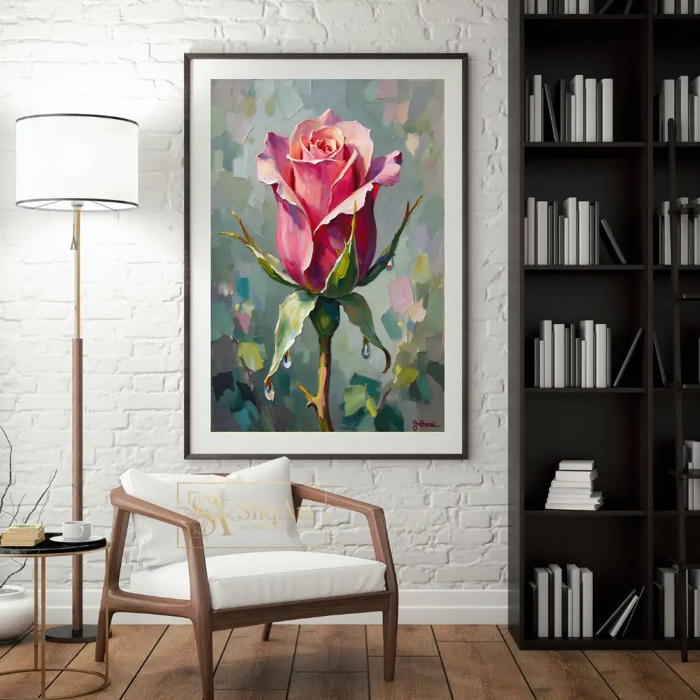 FLO-pink-rose-painting-182-04 FLO pink rose painting 182