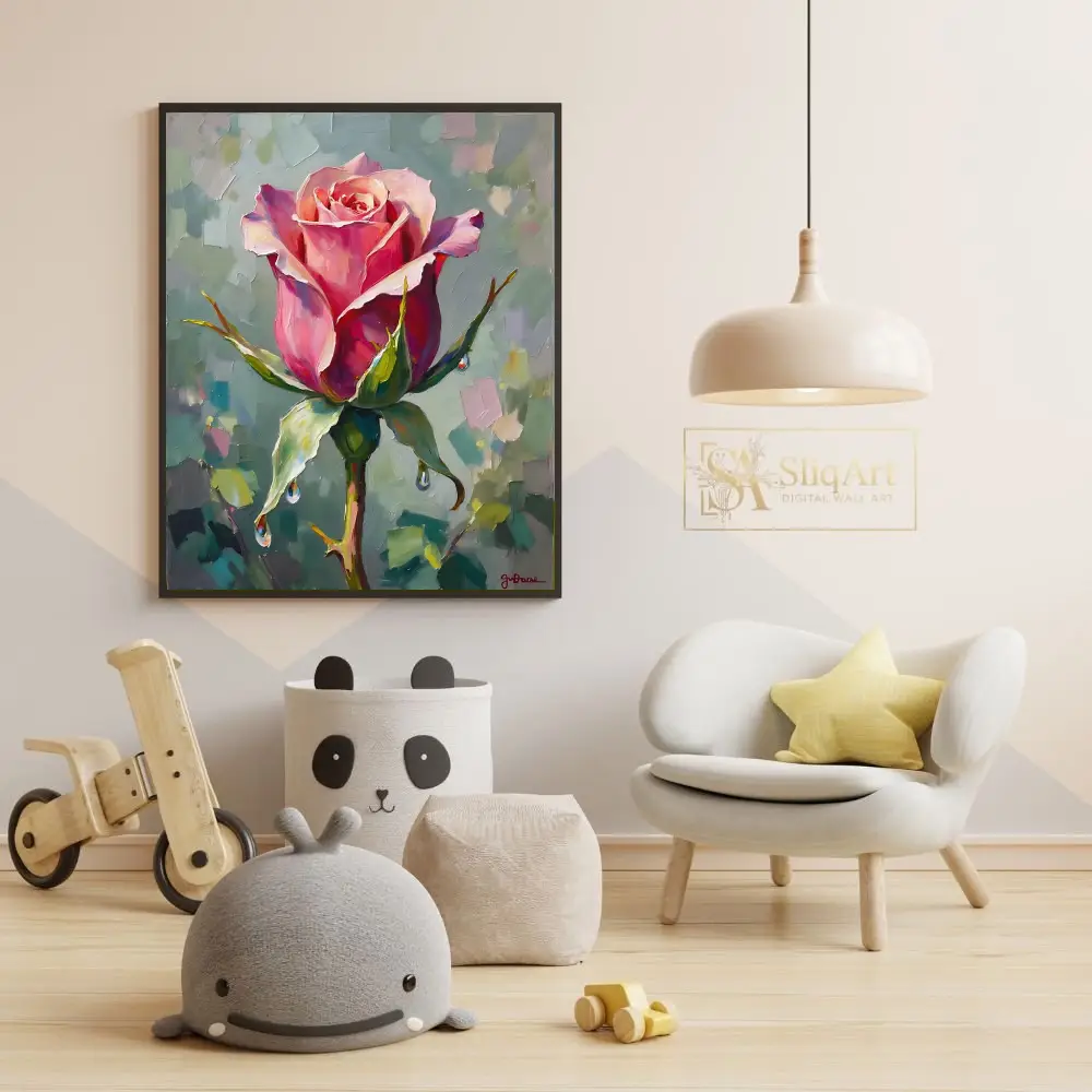 FLO-pink-rose-painting-182-05 FLO pink rose painting 182